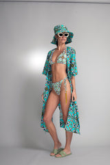 Azure Cotton Cover Up