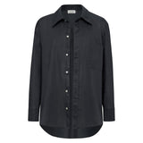 Charcoal Boyfriend Button Down Shirt