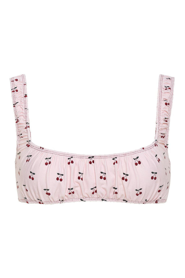 Cherries Zoe Bikini Top