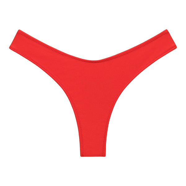 Cherry Added Coverage Lulu (Zig-Zag Stitch) Bikini Bottom