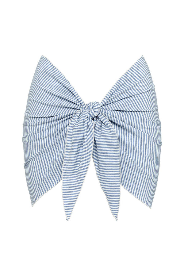 Classic Blue Stripe Sarong