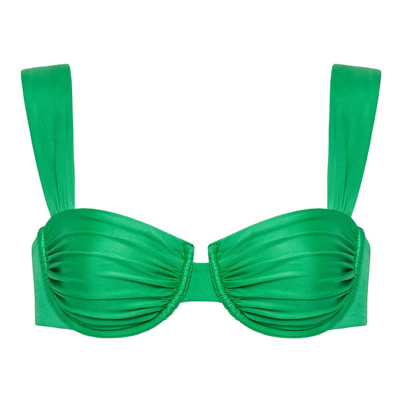 Emerald Shimmer Bella Bikini Top