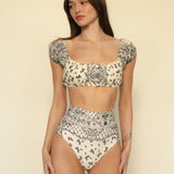 Ivy Bandana Added Coverage High Rise Bikini Bottom
