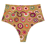 Mazzy Floral Added Coverage High Rise Bikini Bottom