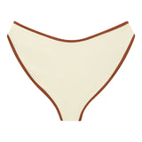 Oat Terracotta Binded Added Coverage Lulu Bikini Bottom