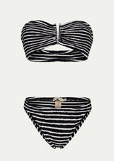 FRIDA BLACK/WHITE STRIPE