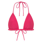 Raspberry Emma Bikini Top