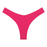 Raspberry Added Coverage Lulu (Zig-Zag Stitch) Bikini Bottom