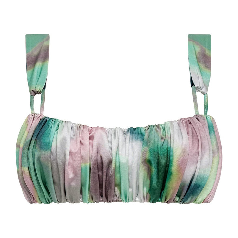 Silk Dye Victoria Bikini Top