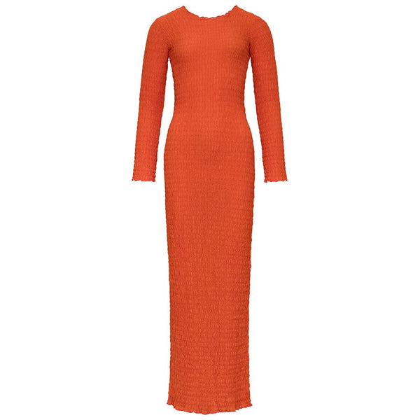 Tangerine Solidad Dress