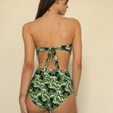 Veronica Floral Full Coverage High Rise Bikini Bottom