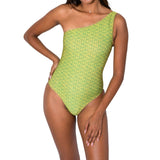 Aima Dora Swimwear Asymmetrical Swimsuit One Pieces TURTLE BAY / XS