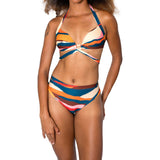 Aima Dora Swimwear Bikini Halter Top Tops XS / CHAMAREL