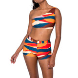 Aima Dora Swimwear Bralette One Shoulder Top Tops XS / CHAMAREL