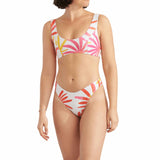 Aima Dora Swimwear Bralette Top Tops S / TROPICAL LEAVES