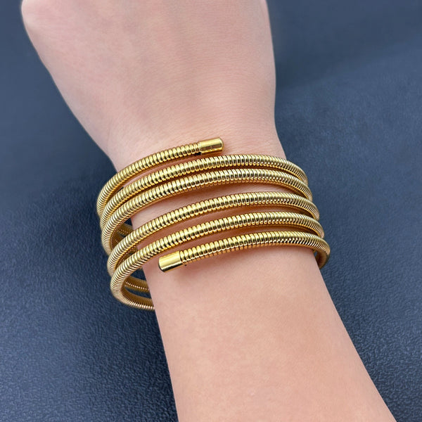 Multi-layer Spring Bracelet