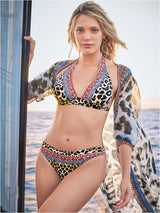 Beach Luxe Fashion Vacation Sun Shirts Bikini Cover Ups Clothing Photo Color / One size