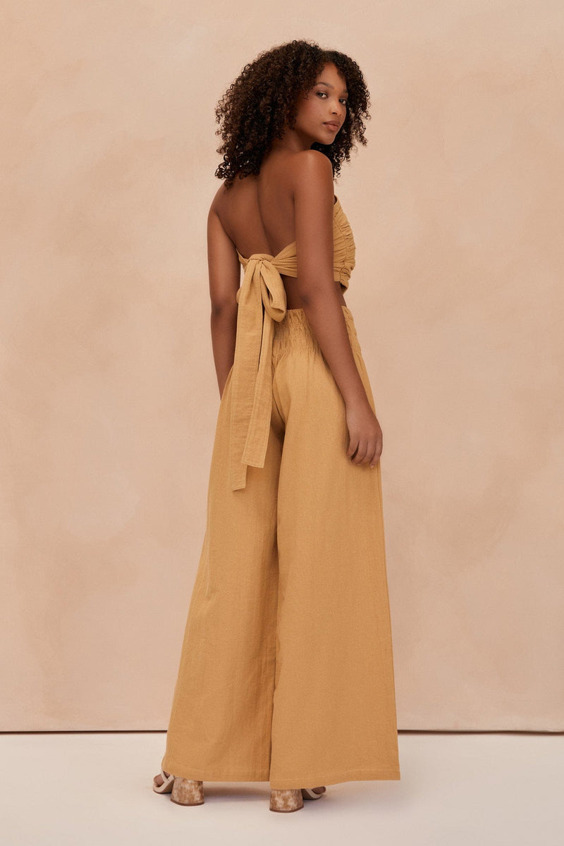 BEFORE ANYONE ELSE SIENNA PANT - MUSTARD GOLD