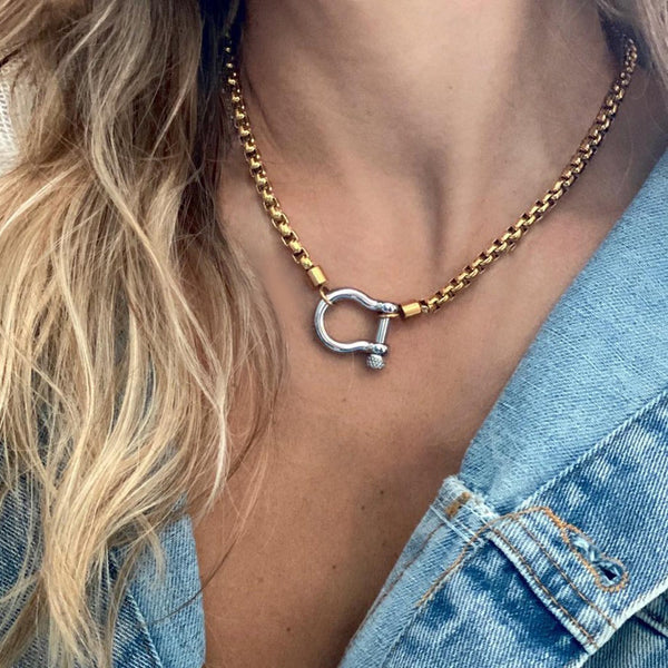 Carabiner Necklace