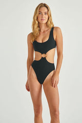 Montce | Black Rib Ky One-Piece