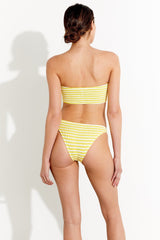 CLEONIE BYRON BRIEFS SUNSHINE STRIPE SUNSHINE STRIPE/WHITE SHELL