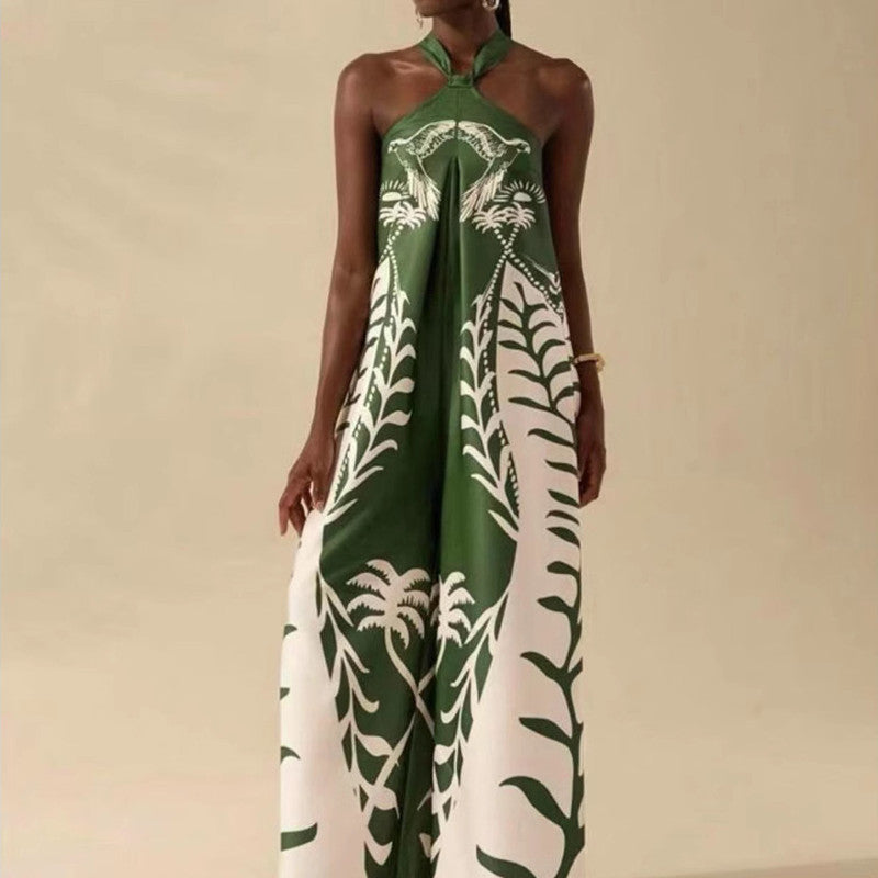 Halter Sleeveless Pants
