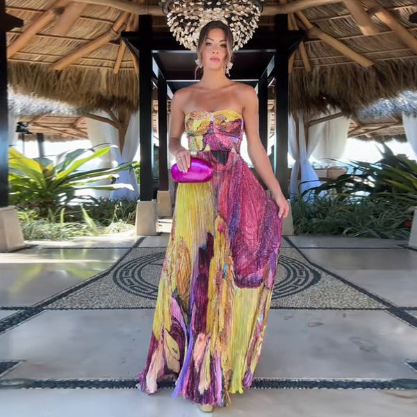 Bandeau Slim-fit Style Dress