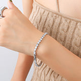 Bracelet Bling Chain Titanium Steel Cubic Chain