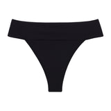 Montce Black Rib Tamarindo Bikini Bottom Bikini Bottom