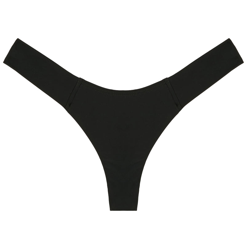 Montce Black Uno Bikini Bottom Bikini Bottom
