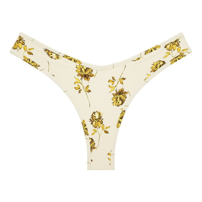 Montce Gold Filigree Added Coverage Lulu Bikini Bottom Bikini Bottom