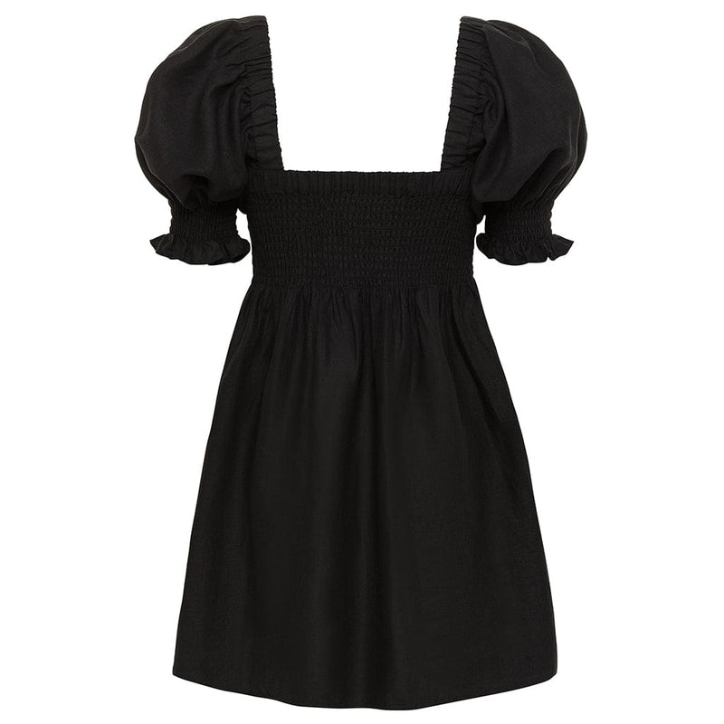 Black Crochet Ky Dress