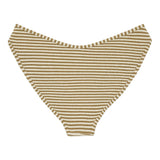 Montce Neutral Stripe Added Coverage Lulu Bikini Bottom Bikini Bottom