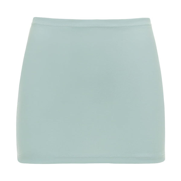 Montce Powder Blue Micro Skirt Skirt
