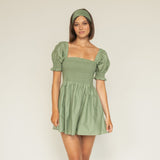 Montce Sage Green Marcela Dress Dress