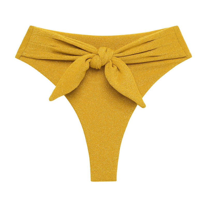Montce Sun Sparkle Paula Tie-Up Bikini Bottom Bikini Bottom