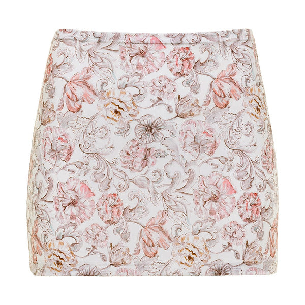 Montce Venecia Floral Micro Skirt Skirt