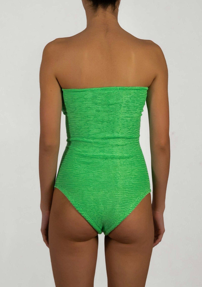 PARAMIDONNA | Emotional and cool swimwear and beachwear brand One piece swimsuit FRIDA KIWI One size