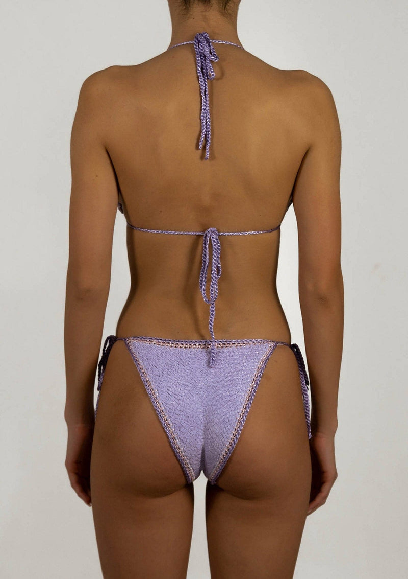 PARAMIDONNA | Emotional and cool swimwear and beachwear brand Two Pieces Kaia Lilac One size