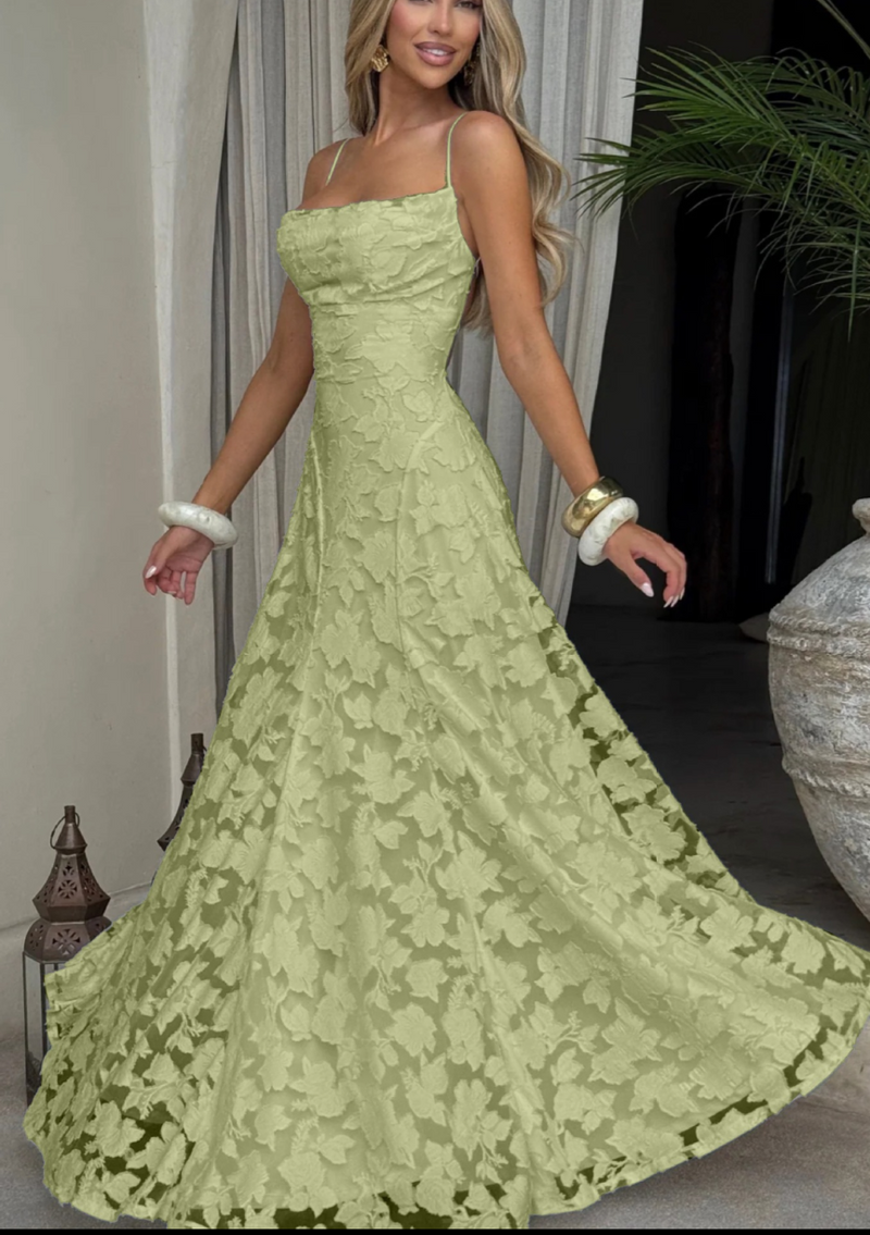Sling Chiffon Elegant Backless Dress