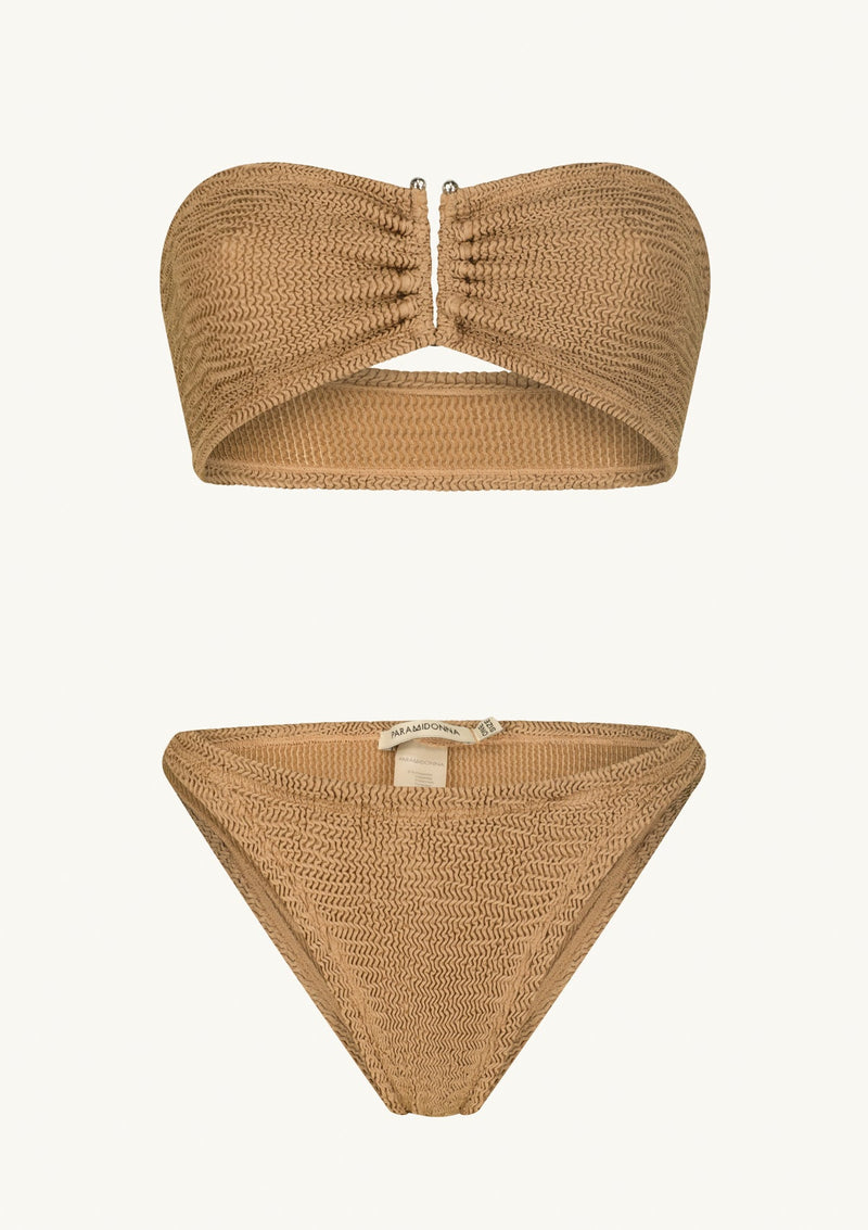 TWO-PIECE FRIDA CAMEL