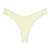 Buttercream Rib Lulu (Zig-Zag Stitch) Bikini Bottom