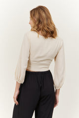 BEFORE ANYONE ELSE LUCY TOP - CREAM