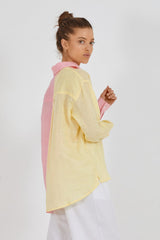 BEFORE ANYONE ELSE MALLOW DUO SHIRT - CANDY FLOSS & YELLOW SUNLIGHT Apparel & Accessories