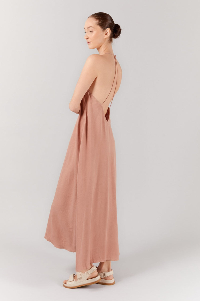 BEFORE ANYONE ELSE SUNSEEKER DRESS - DUSTY PINK