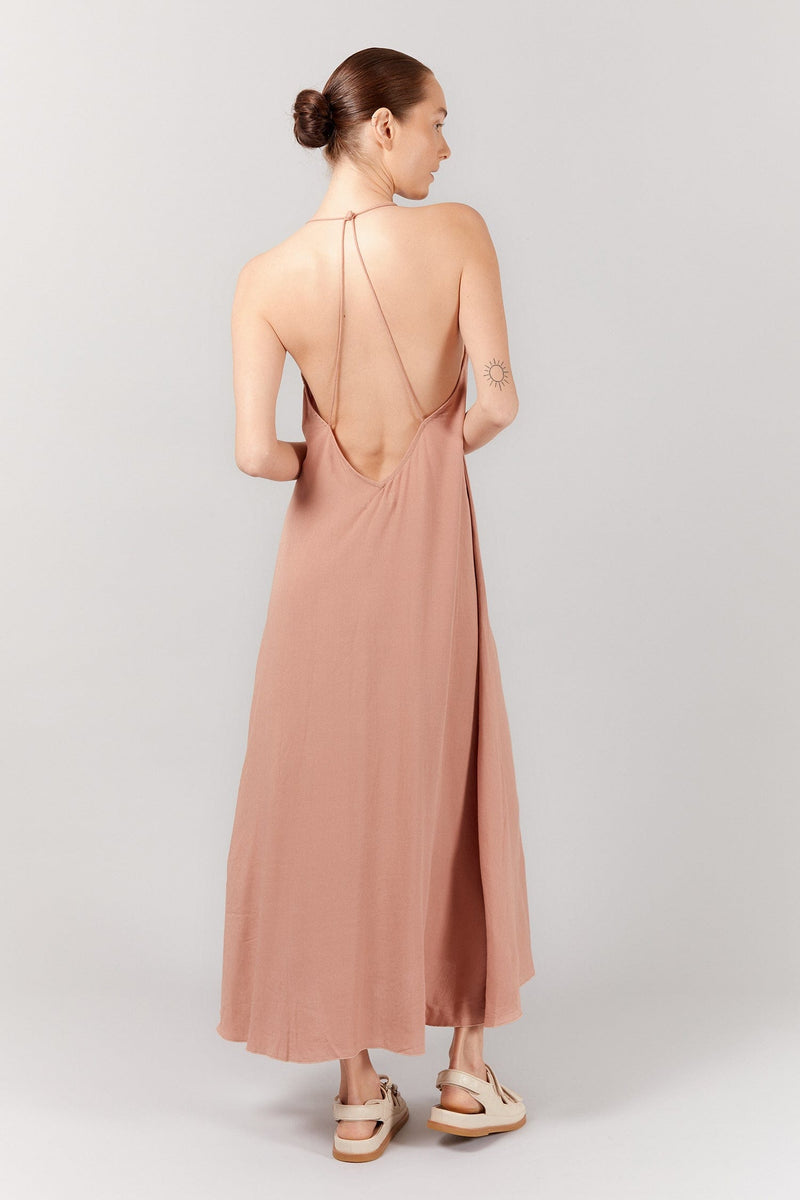 BEFORE ANYONE ELSE SUNSEEKER DRESS - DUSTY PINK