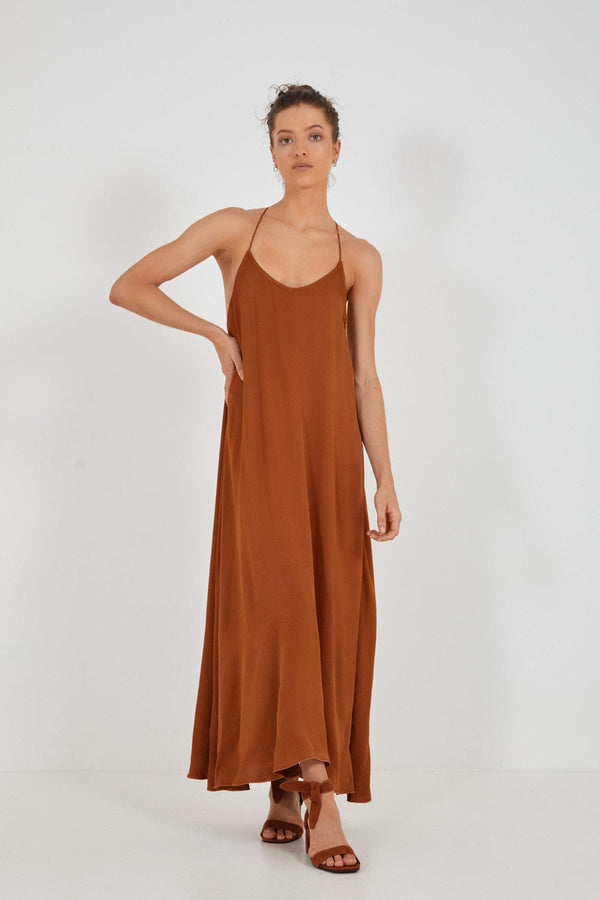 BEFORE ANYONE ELSE SUNSEEKER DRESS - TOFFEE Apparel & Accessories