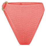 CLEONIE FLAGS HIGH BRIEF (all colours) ONE SIZE / CORAL