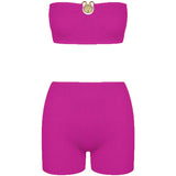 CLEONIE NOOSA KINI (all colours) tops ONE SIZE / MAGENTA