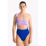 CLEONIE SCALLOP MAILLOT One Piece ONE SIZE / ATLANTIC LILAC